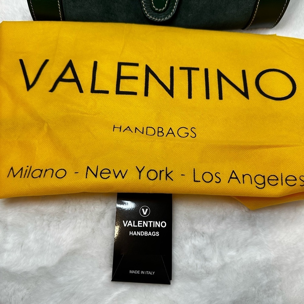 Valentino Dark Green Leather and suede Bag-brand new no tag - Picture 16 of 16
